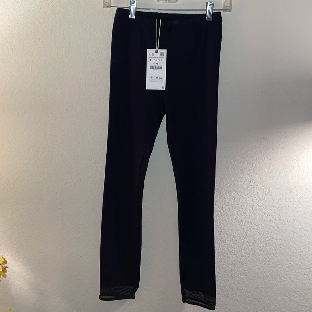 Fits More Like A Size S/M Zara Black Leggings
